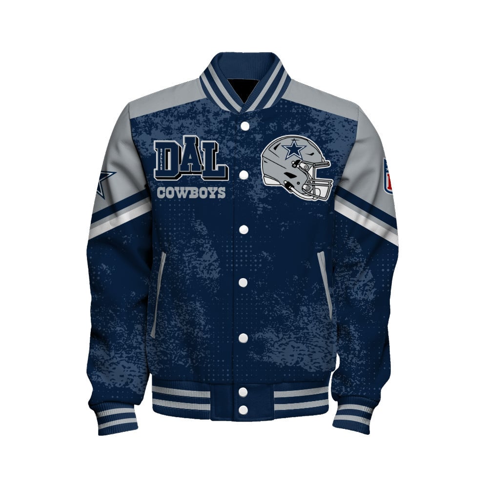 Dallas Cowboys - Immortal Style Unisex Varsity Jacket - Famjoys Dallas Cowboys - Immortal Style Unisex Varsity Jacket - Famjoys