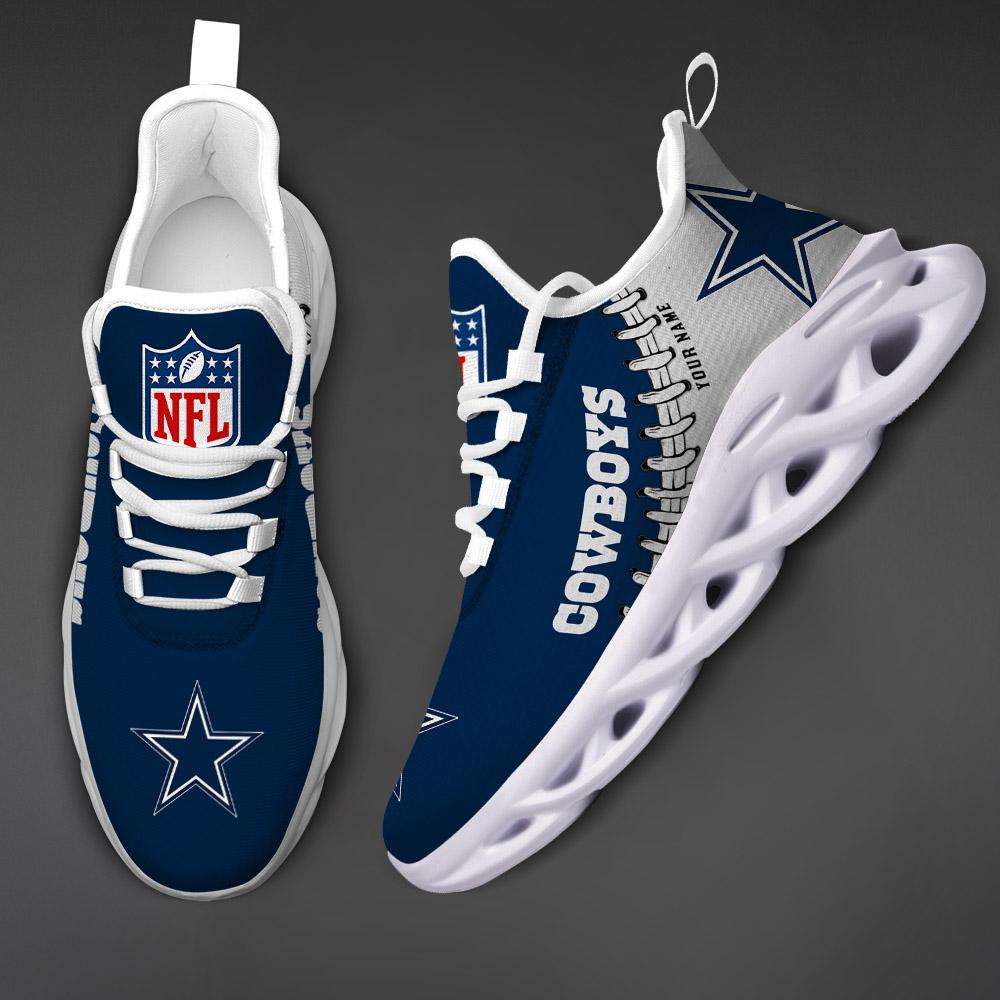 Dallas Cowboys Max Soul Sneaker - Famjoys Dallas Cowboys Max Soul Sneaker - Famjoys