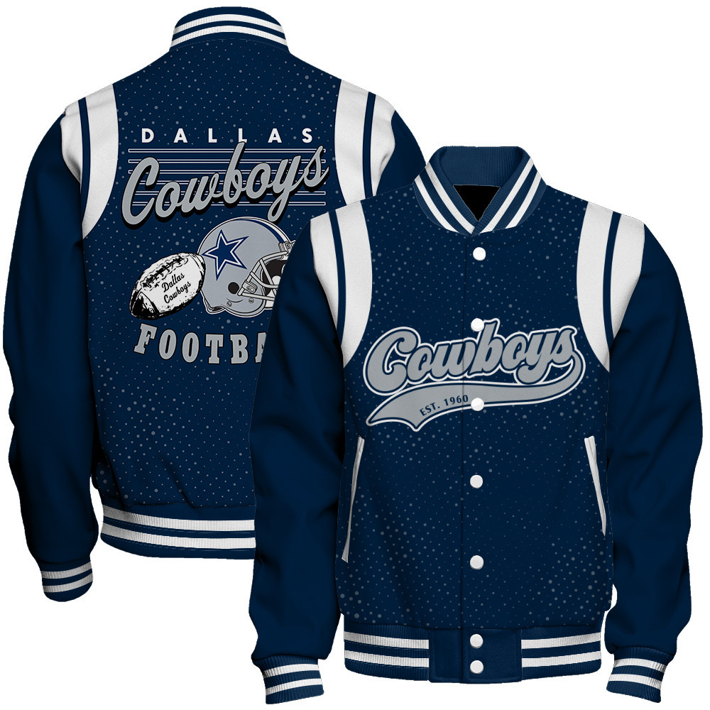 Dallas Cowboys National Football League Make Your Mark Unisex Varsity Jacket - Famjoys Dallas Cowboys National Football League Make Your Mark Unisex Varsity Jacket - Famjoys