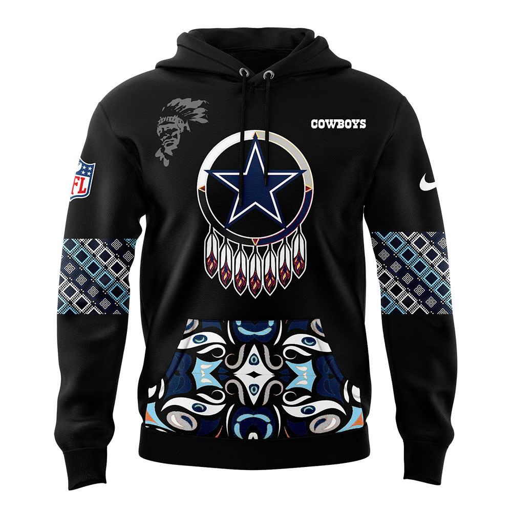 Dallas Cowboys Native American Heritage Month Premium Pullover Hoodie - Famjoys Dallas Cowboys Native American Heritage Month Premium Pullover Hoodie - Famjoys
