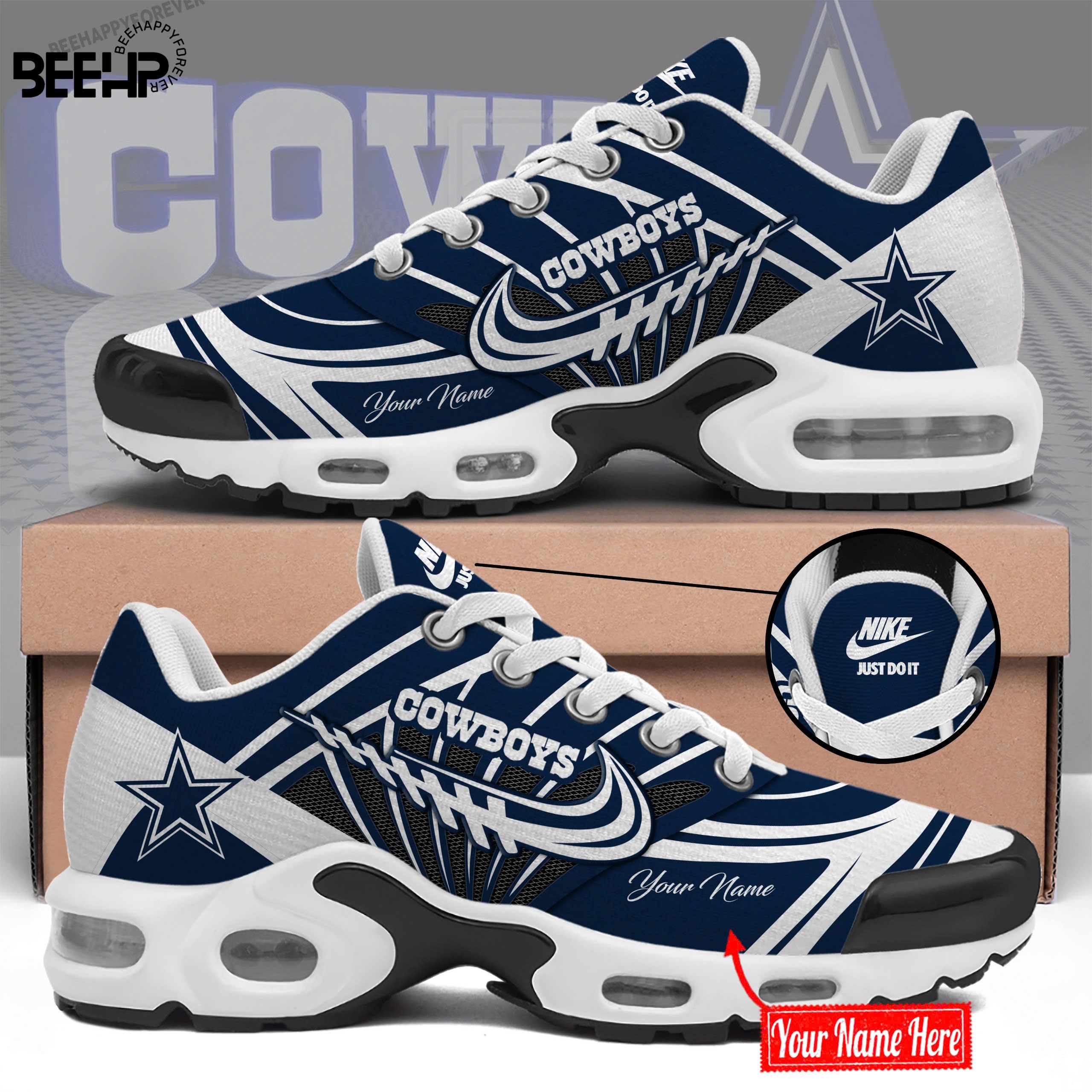 Dallas Cowboys New Shoes - Famjoys Dallas Cowboys New Shoes - Famjoys