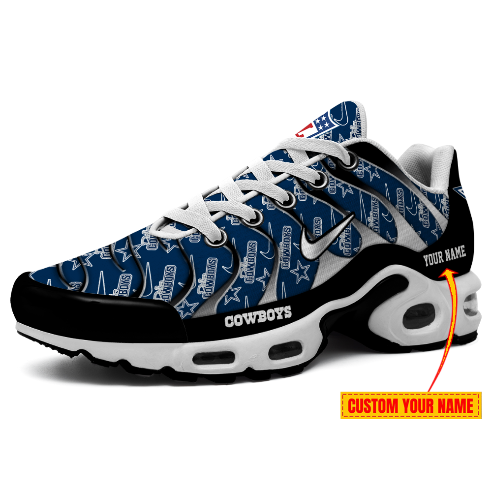 Dallas Cowboys-Pattern Swoosh Personalized H56 Shoes-SP16112309ID02DS08 - Famjoys Dallas Cowboys-Pattern Swoosh Personalized H56 Shoes-SP16112309ID02DS08 - Famjoys