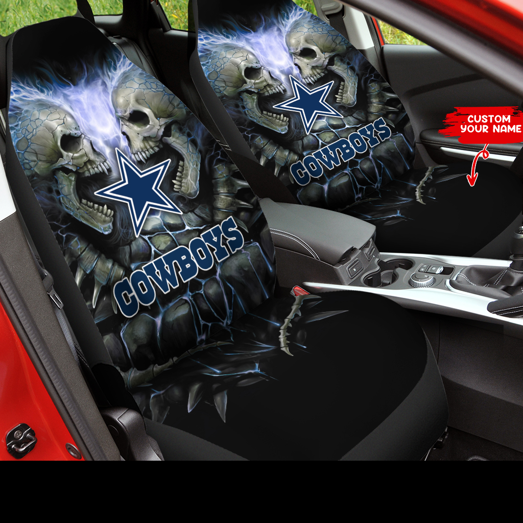 Dallas Cowboys Personalized Car Seat Covers BGCSC704 - Famjoys Dallas Cowboys Personalized Car Seat Covers BGCSC704 - Famjoys