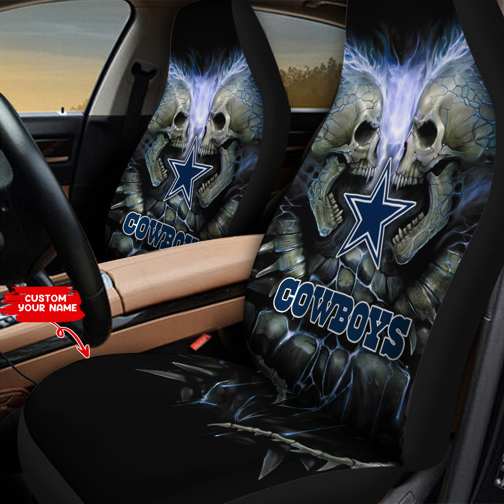 Dallas Cowboys Personalized Car Seat Covers BGCSC704 - Famjoys Dallas Cowboys Personalized Car Seat Covers BGCSC704 - Famjoys
