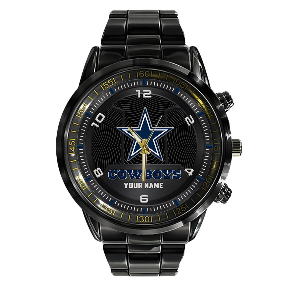 Dallas Cowboys Stainless Steel Watch - Famjoys Dallas Cowboys Stainless Steel Watch - Famjoys