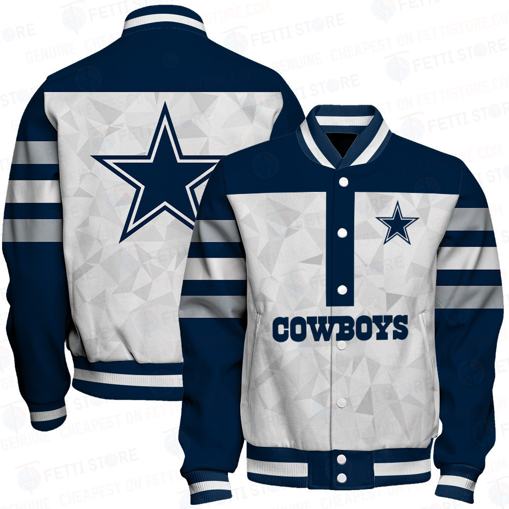 Dallas Cowboys Starter Thursday Night Gridiron Raglan Unisex Varsity Jacket V6 - Famjoys Dallas Cowboys Starter Thursday Night Gridiron Raglan Unisex Varsity Jacket V6 - Famjoys