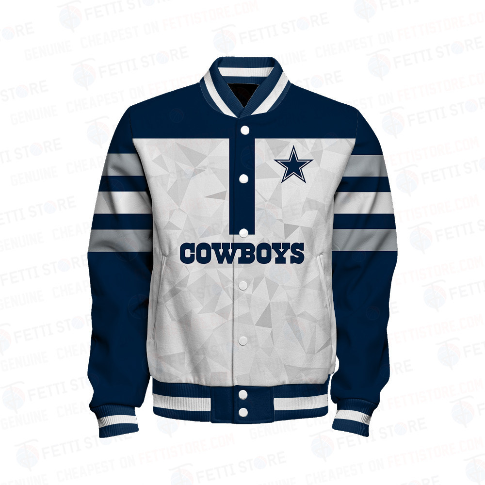 Dallas Cowboys Starter Thursday Night Gridiron Raglan Unisex Varsity Jacket V6 - Famjoys Dallas Cowboys Starter Thursday Night Gridiron Raglan Unisex Varsity Jacket V6 - Famjoys