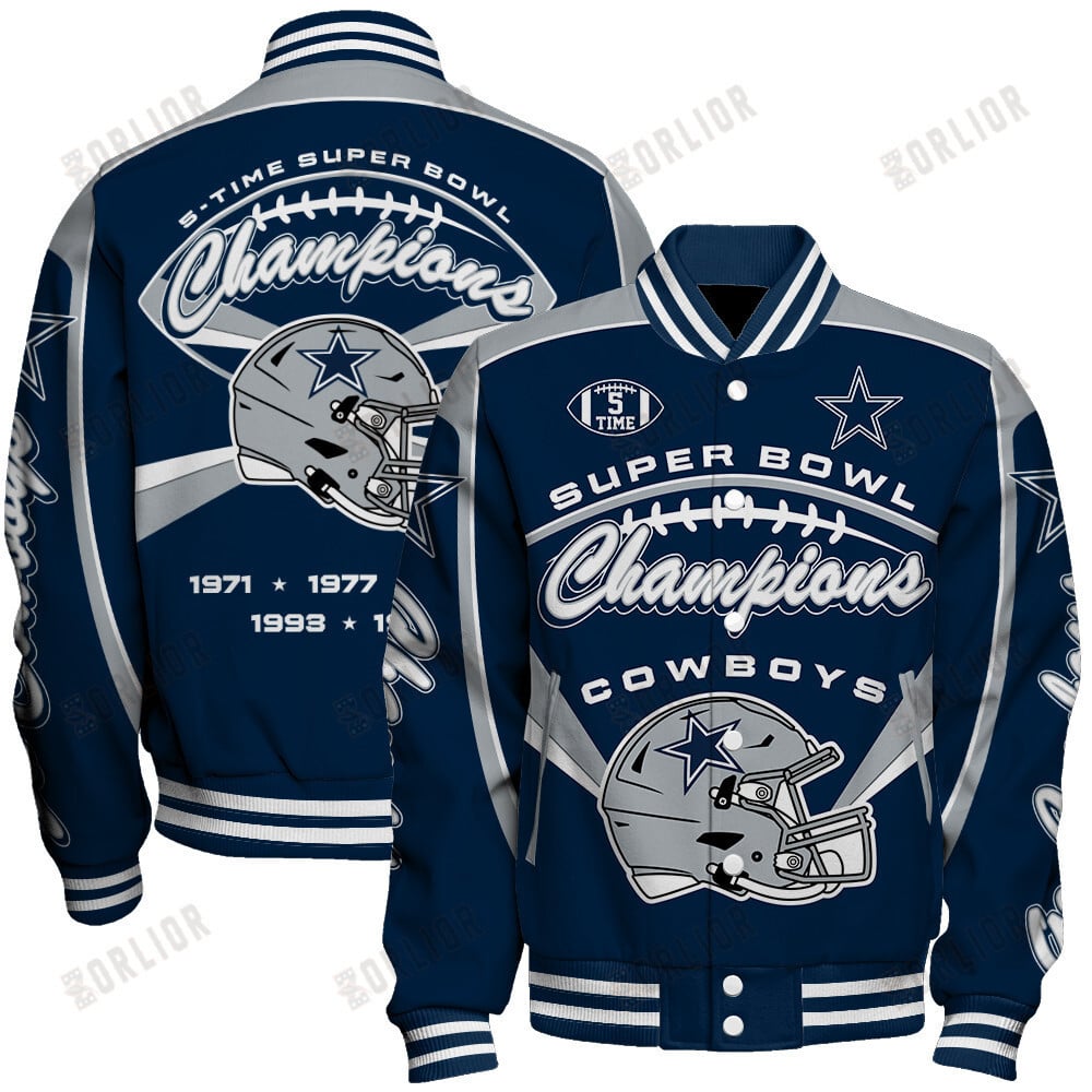Dallas Cowboys Super Bowl Champions We'll Always Be Together Varsity Jacket - Famjoys Dallas Cowboys Super Bowl Champions We'll Always Be Together Varsity Jacket - Famjoys