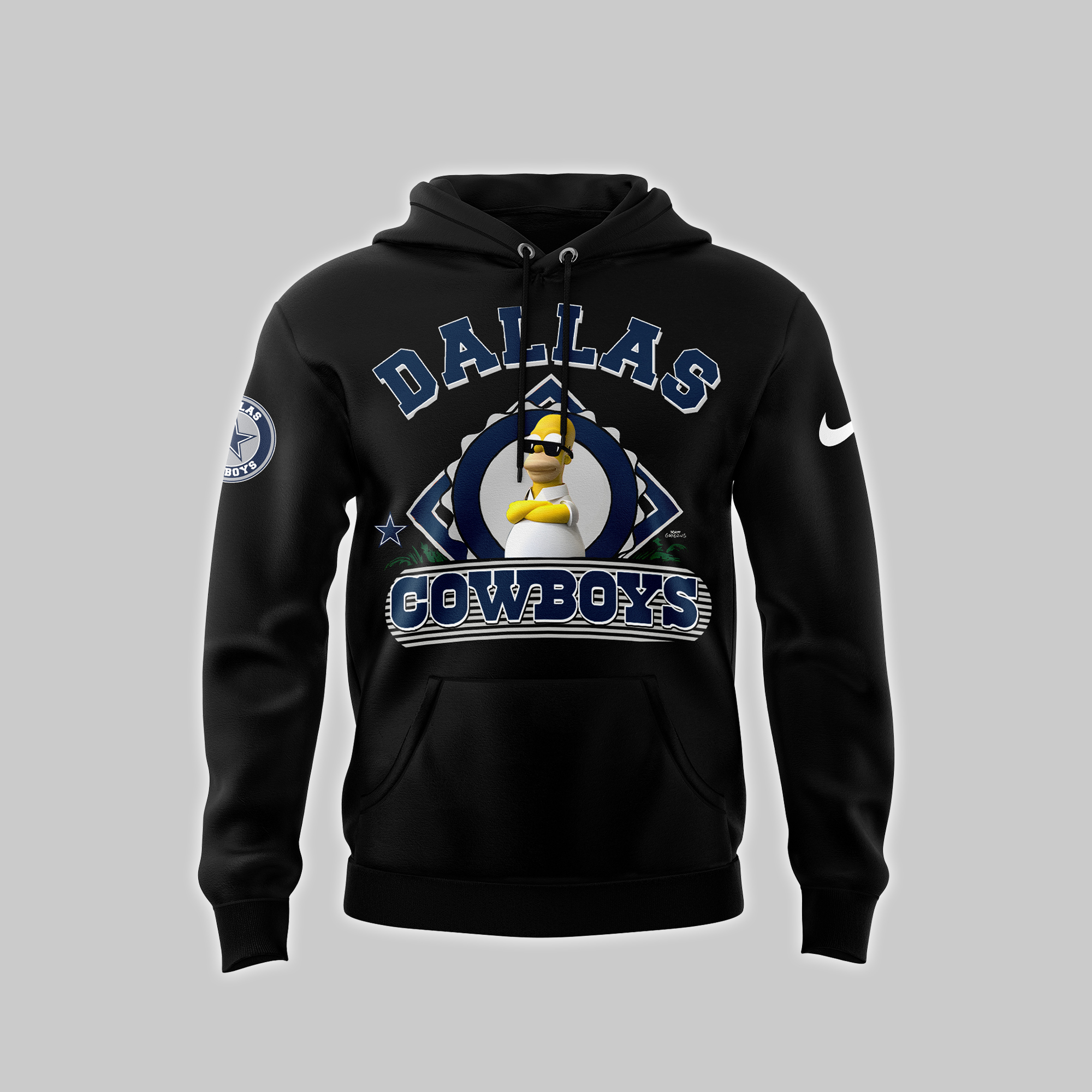 Dallas Cowboys The Simpsons Premium Pullover Hoodie - Famjoys Dallas Cowboys The Simpsons Premium Pullover Hoodie - Famjoys