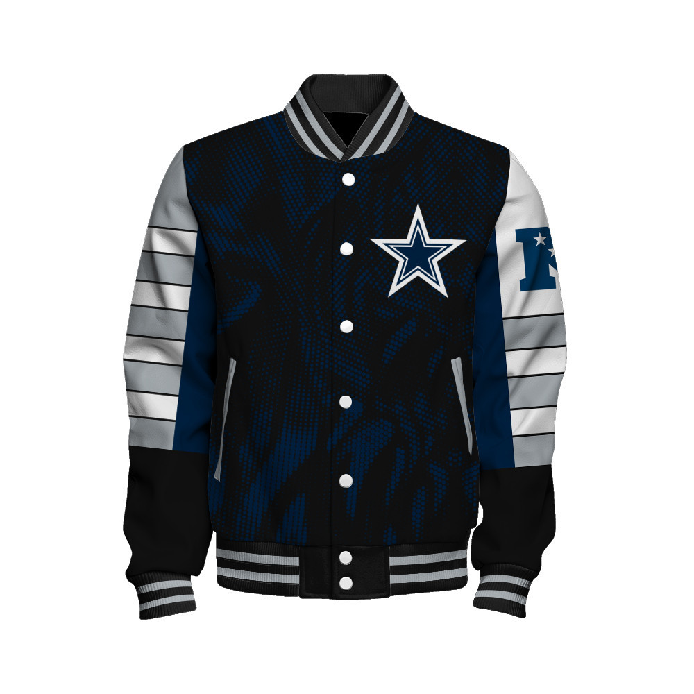 Dallas Cowboys - Wear Your Passion Unisex Varsity Jacket - Famjoys Dallas Cowboys - Wear Your Passion Unisex Varsity Jacket - Famjoys
