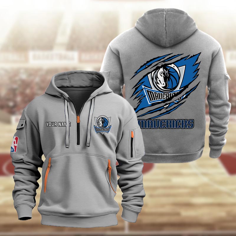 Dallas Mavericks Heavy Hoodie - Famjoys Dallas Mavericks Heavy Hoodie - Famjoys