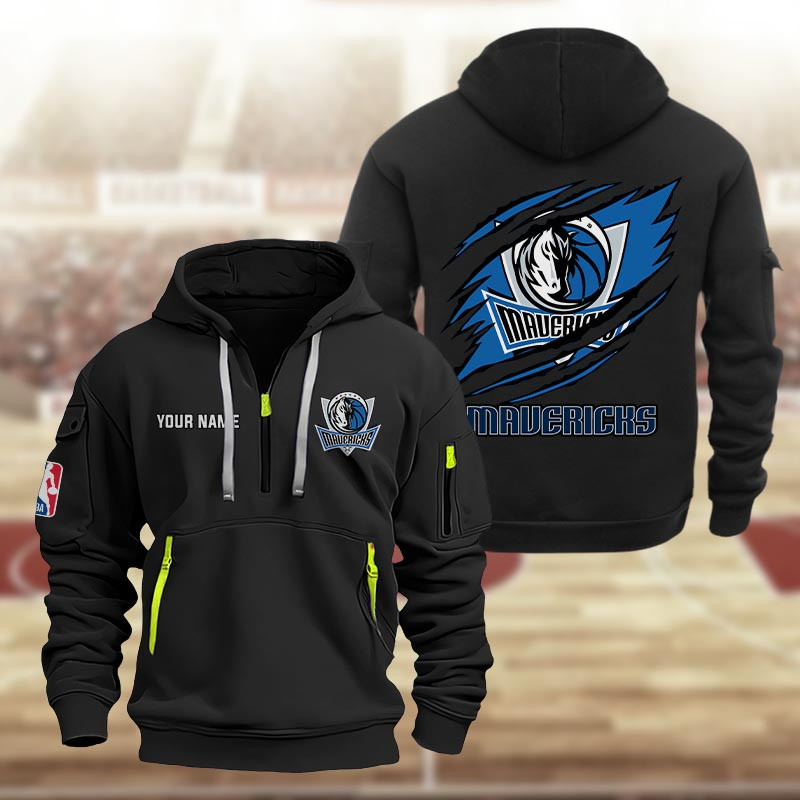 Dallas Mavericks Heavy Hoodie - Famjoys Dallas Mavericks Heavy Hoodie - Famjoys