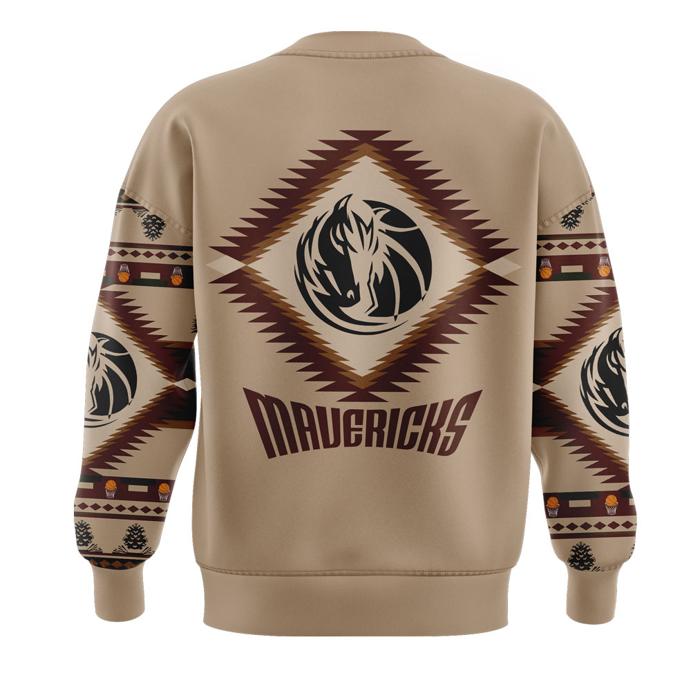 Dallas Mavericks Native American Heritage Sweatshirt+NT20122406ID10DS11 - Famjoys Dallas Mavericks Native American Heritage Sweatshirt+NT20122406ID10DS11 - Famjoys