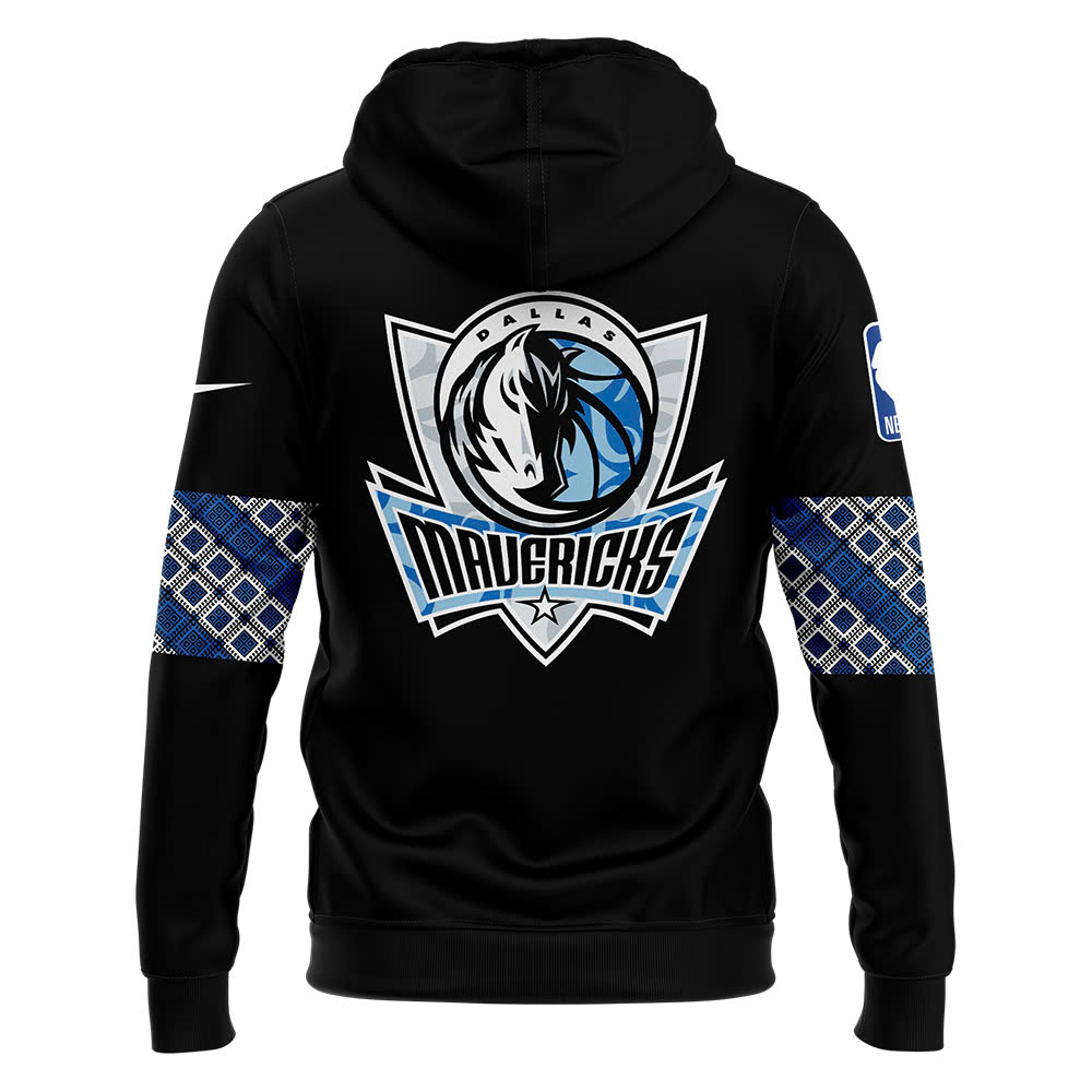 Dallas Mavericks NBA Native American Heritage Month Premium Hoodie - Famjoys Dallas Mavericks NBA Native American Heritage Month Premium Hoodie - Famjoys