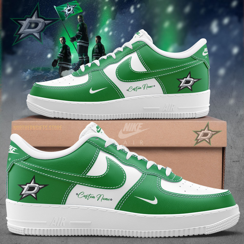 Dallas Stars Custom Name For Fans Shoes -SP18052415ID10DS10 - Famjoys Dallas Stars Custom Name For Fans Shoes -SP18052415ID10DS10 - Famjoys
