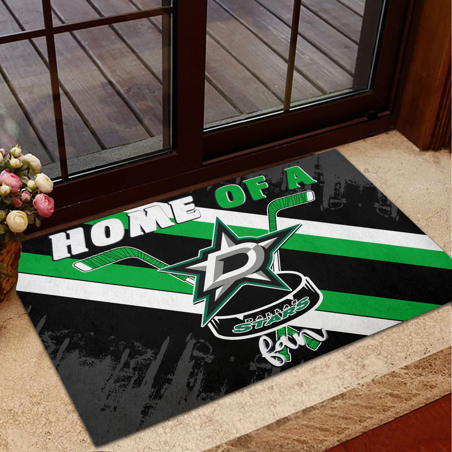 Dallas Stars Doormat 369 - Famjoys Dallas Stars Doormat 369 - Famjoys