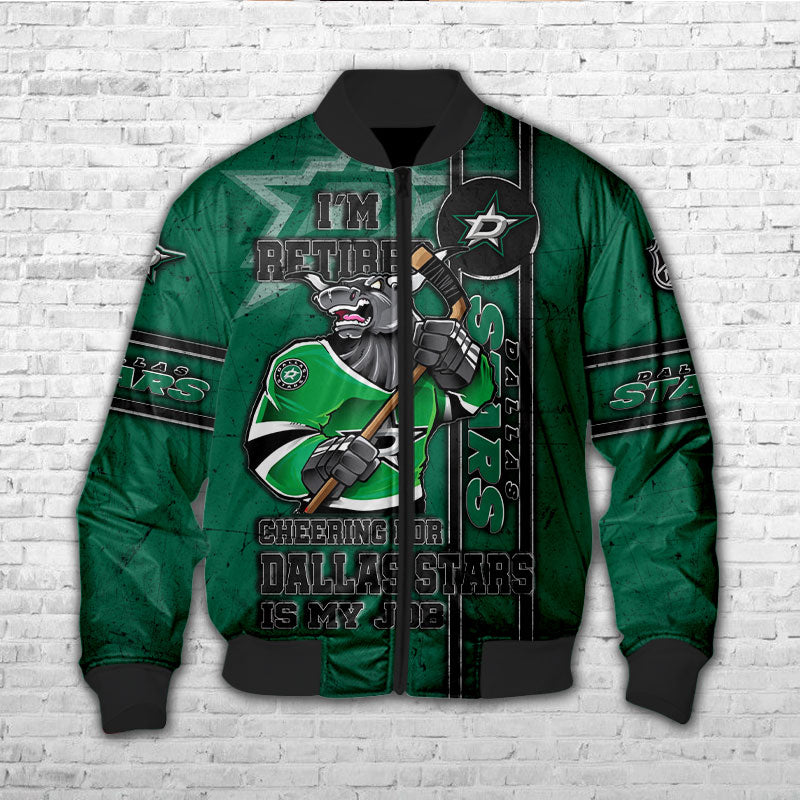 Dallas Stars Jackets I'm Retired - Famjoys Dallas Stars Jackets I'm Retired - Famjoys