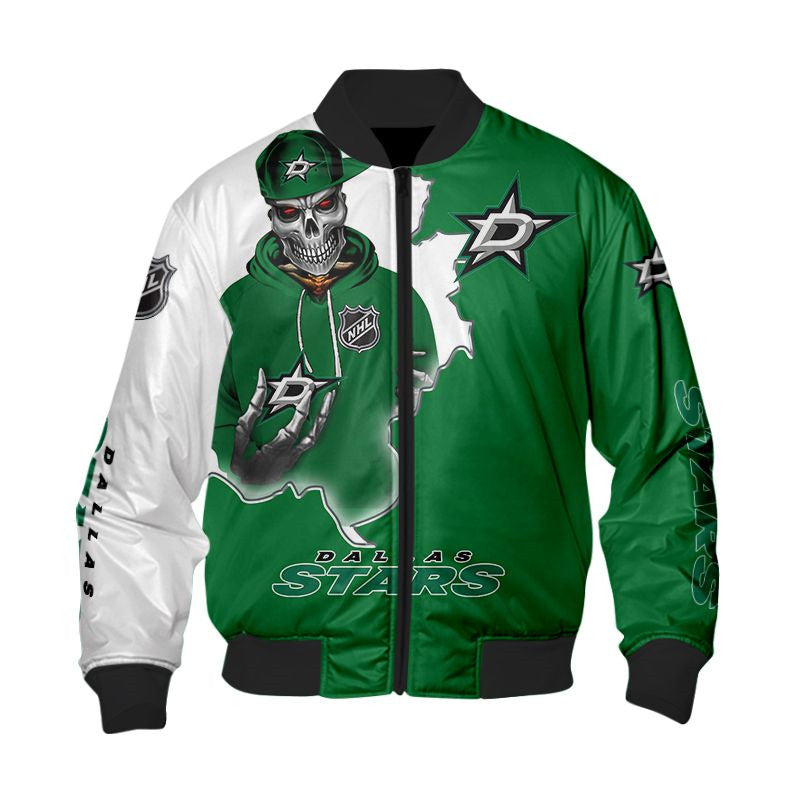 Dallas Stars Varsity Jacketkull - Famjoys Dallas Stars Varsity Jacketkull - Famjoys