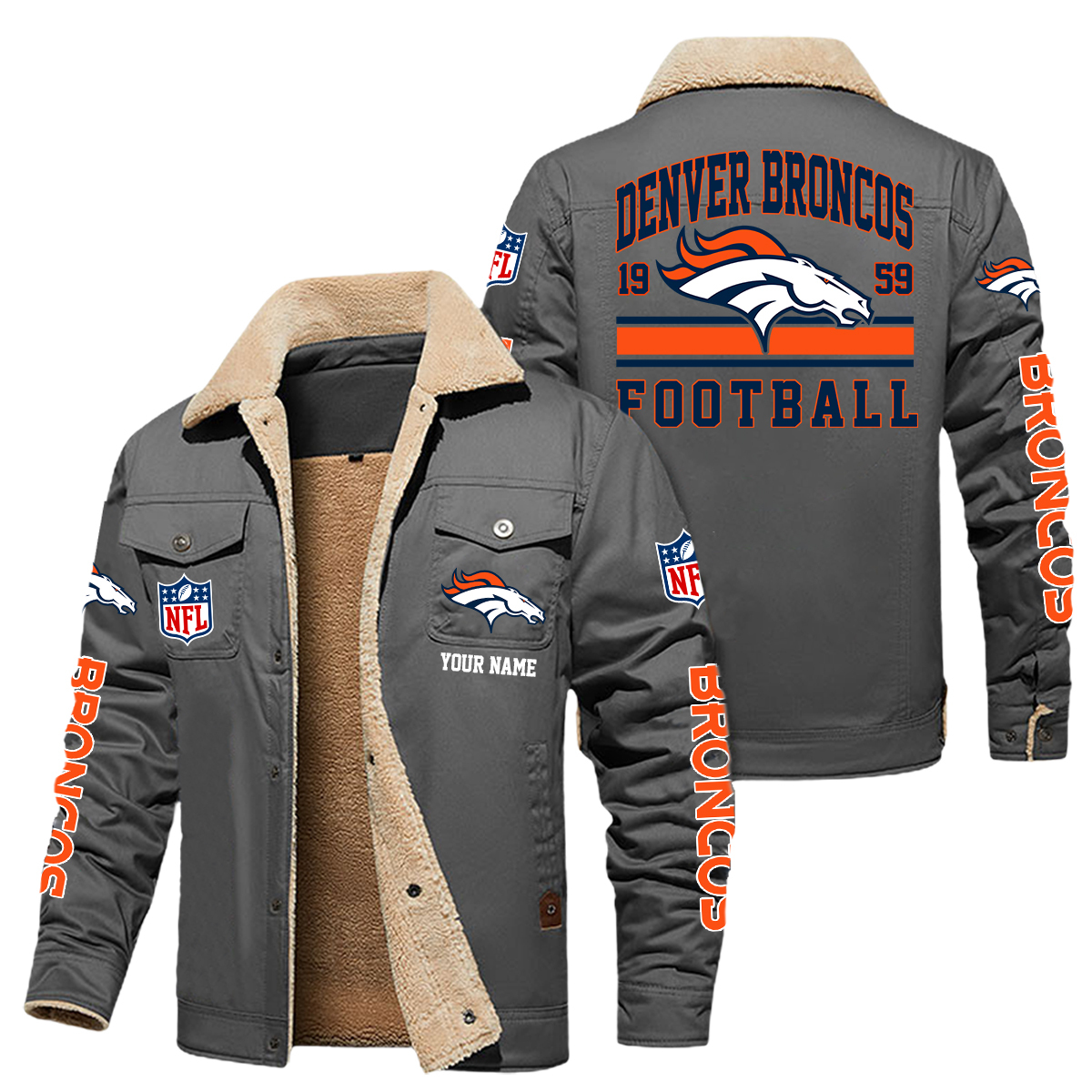 Denver Broncos 32 Teams H111 Fleece Jacket New 2023 SP03122310ID06DS09 - Famjoys Denver Broncos 32 Teams H111 Fleece Jacket New 2023 SP03122310ID06DS09 - Famjoys