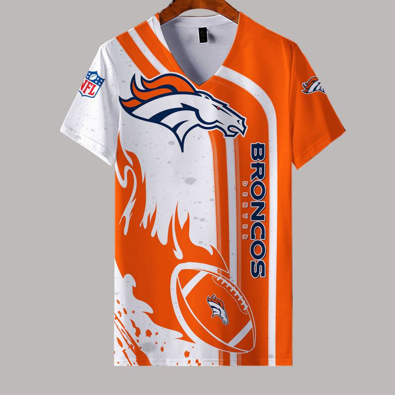 Denver Broncos Baseball Jersey - Famjoys Denver Broncos Baseball Jersey - Famjoys
