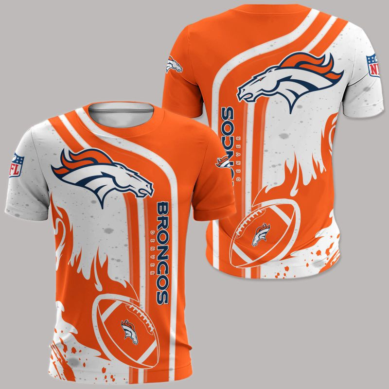 Denver Broncos Baseball Jersey - Famjoys Denver Broncos Baseball Jersey - Famjoys