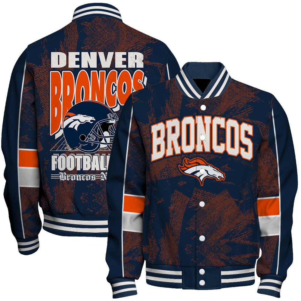 Denver Broncos - Cheering Symbols Unisex Varsity Jacket
