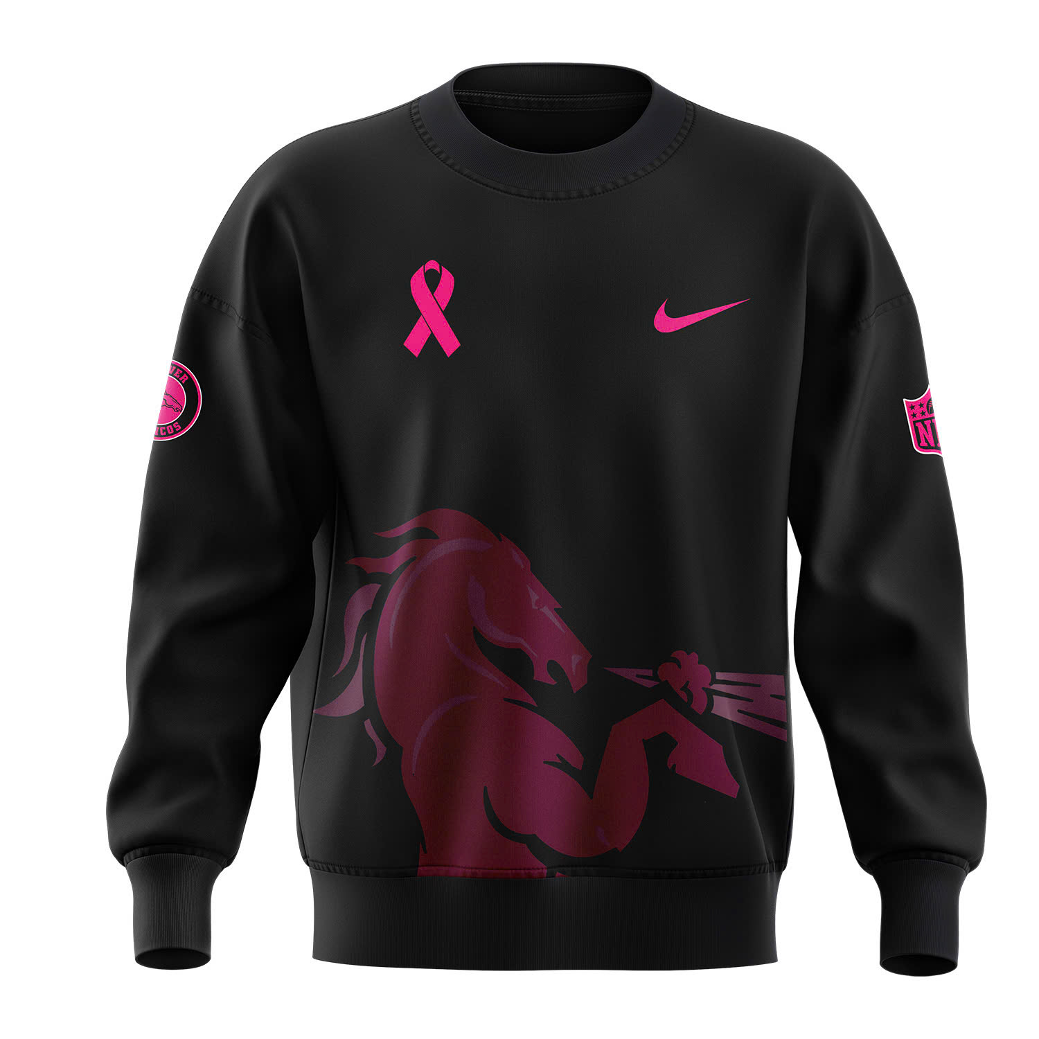 Denver Broncos Crucial Catch Sweatshirt - Famjoys Denver Broncos Crucial Catch Sweatshirt - Famjoys