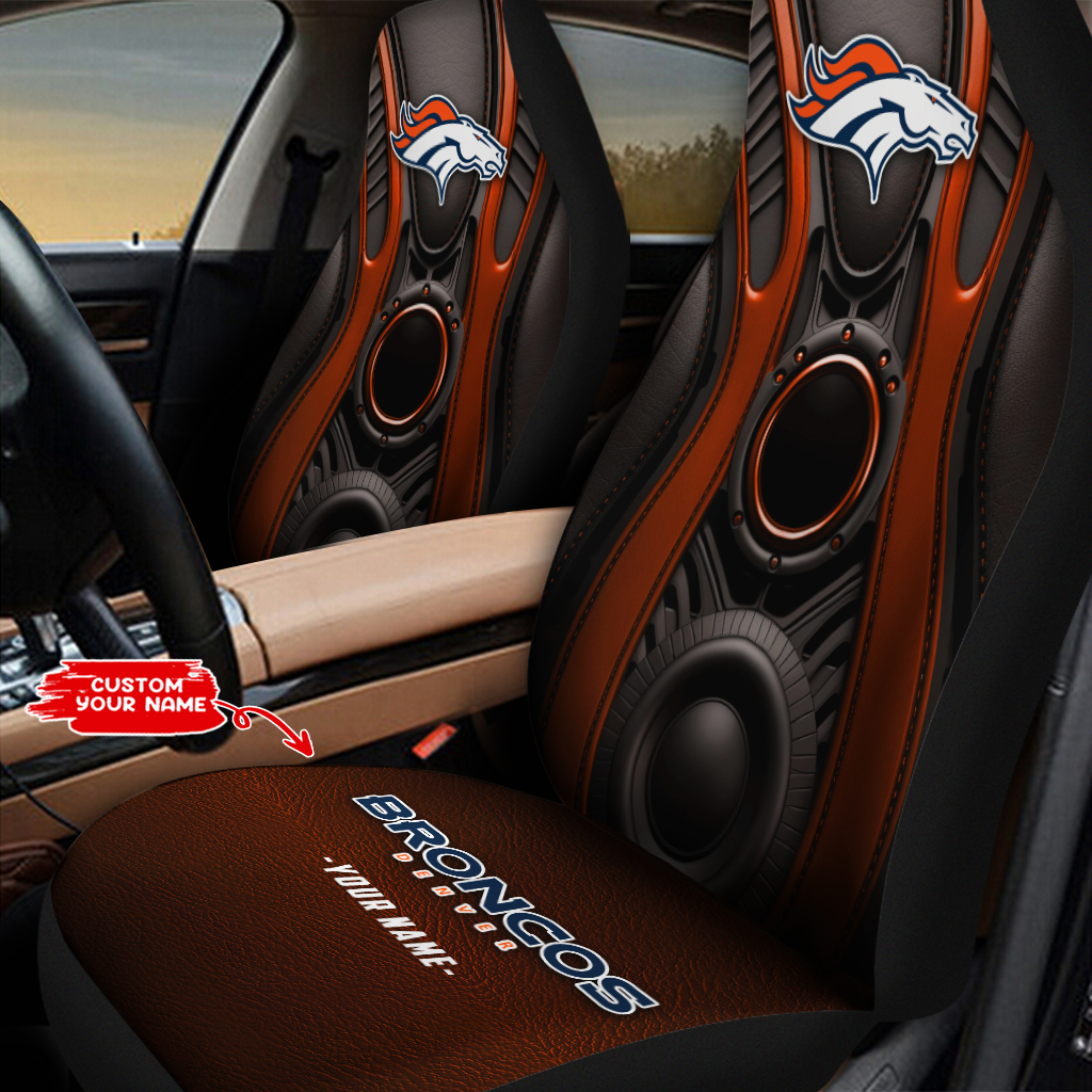 Denver Broncos Personalized Car Seat Covers BGCSC709 - Famjoys Denver Broncos Personalized Car Seat Covers BGCSC709 - Famjoys