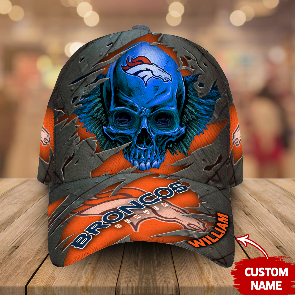 Denver Broncos-Personalized Skull Cap V2-SPCAPA0109010 - Famjoys Denver Broncos-Personalized Skull Cap V2-SPCAPA0109010 - Famjoys