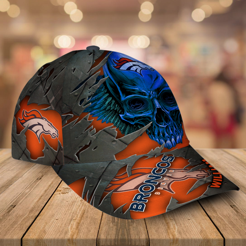 Denver Broncos-Personalized Skull Cap V2-SPCAPA0109010 - Famjoys Denver Broncos-Personalized Skull Cap V2-SPCAPA0109010 - Famjoys