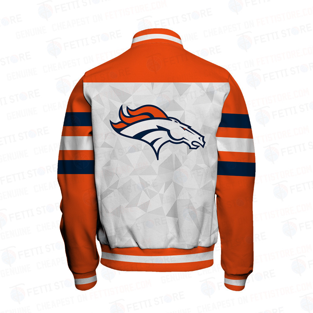 Denver Broncos Starter Thursday Night Gridiron Raglan Unisex Varsity Jacket V6 - Famjoys Denver Broncos Starter Thursday Night Gridiron Raglan Unisex Varsity Jacket V6 - Famjoys
