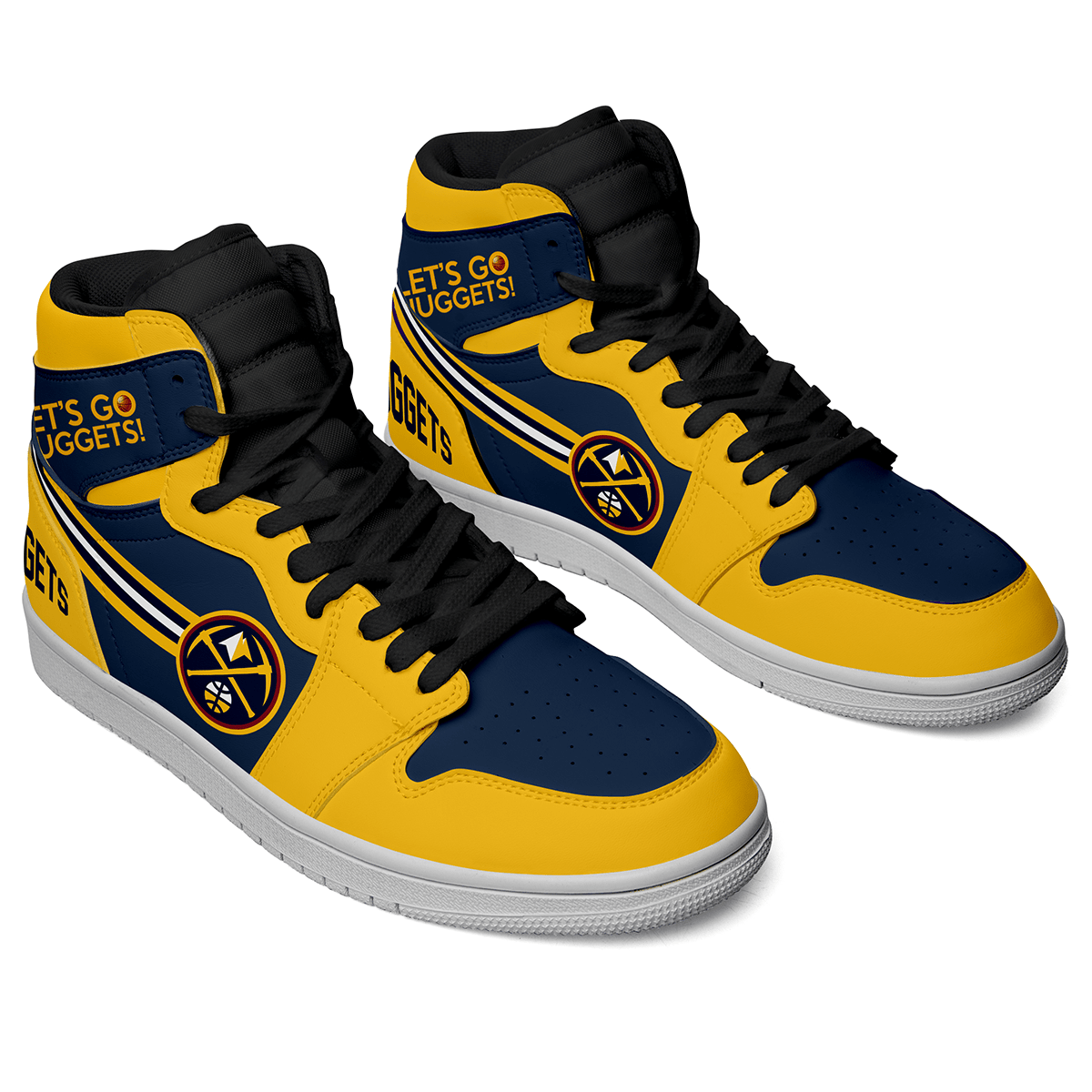 Denver Nuggets #NBA AJ1 Shoes Limited - Famjoys Denver Nuggets #NBA AJ1 Shoes Limited - Famjoys