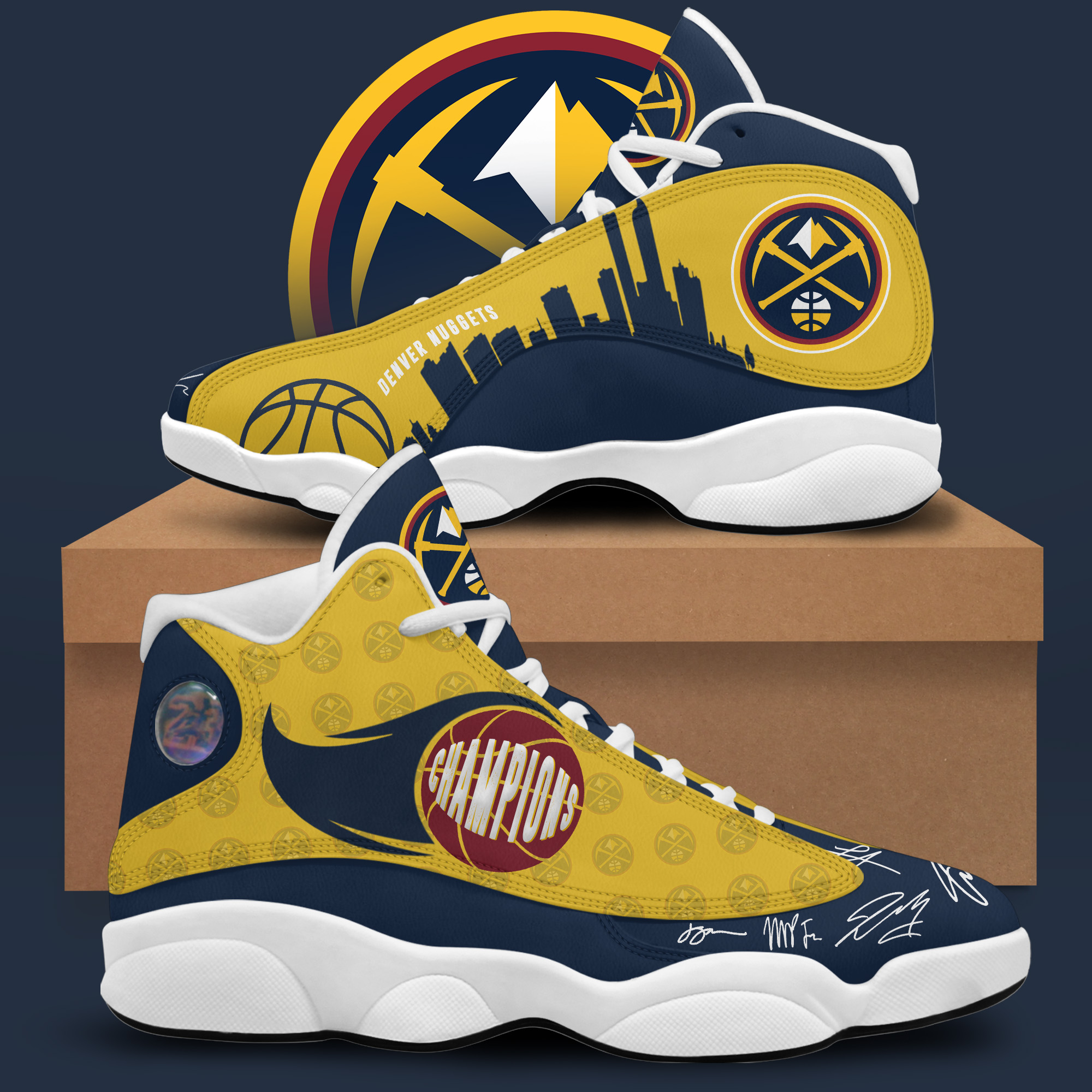 Denver Nuggets #Shoes - Famjoys Denver Nuggets #Shoes - Famjoys