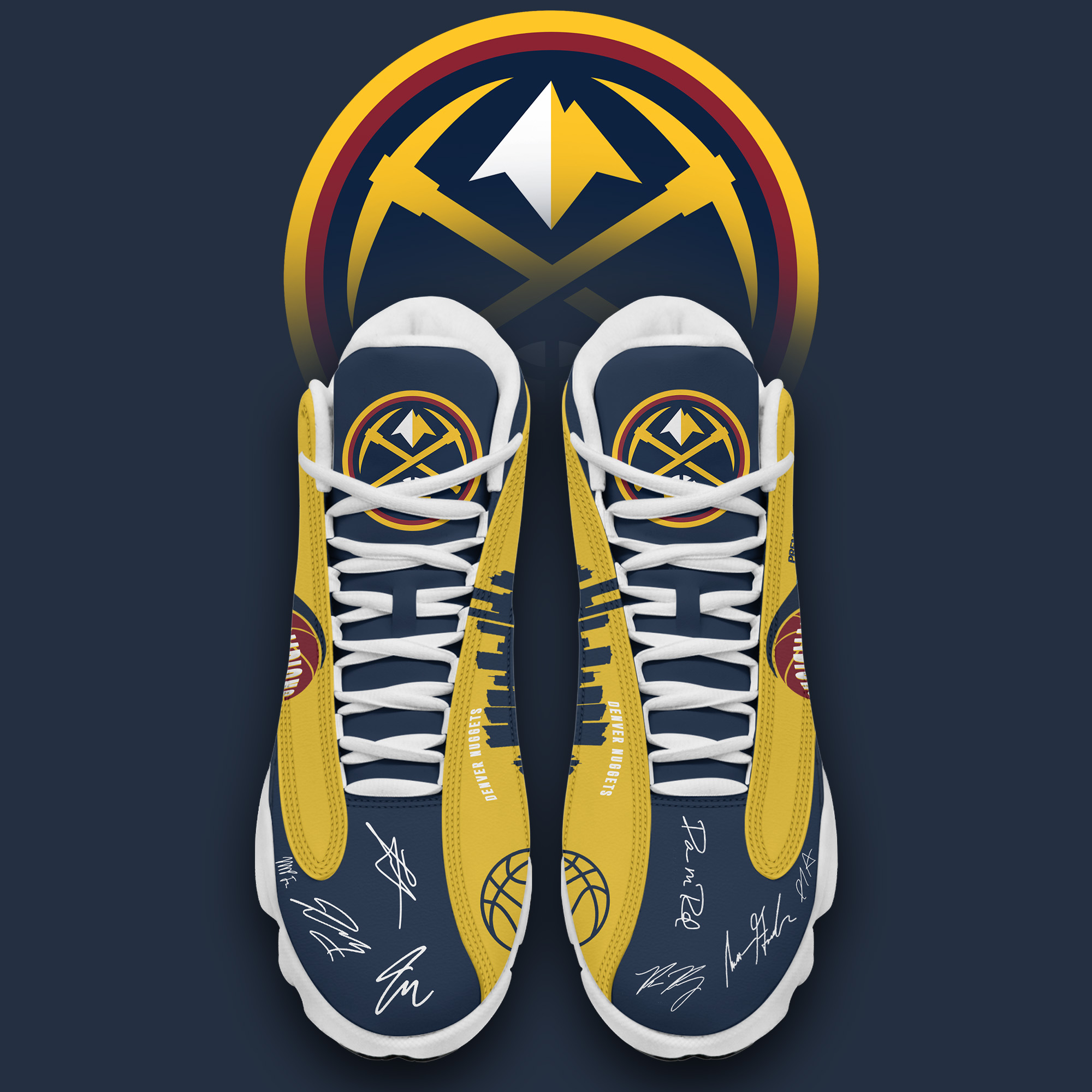 Denver Nuggets #Shoes - Famjoys Denver Nuggets #Shoes - Famjoys