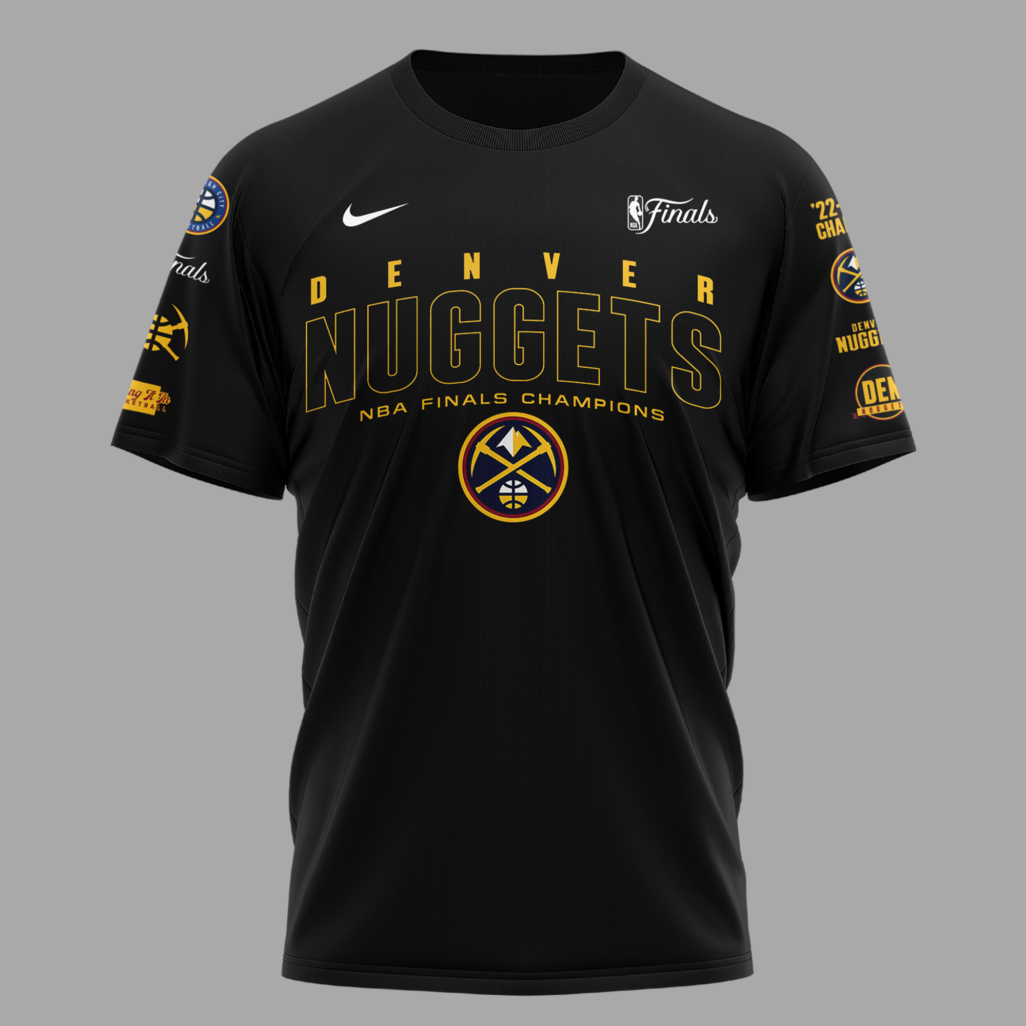 Denver Nuggets Branded 2023 NBA Finals Champions Hoodie - Famjoys Denver Nuggets Branded 2023 NBA Finals Champions Hoodie - Famjoys