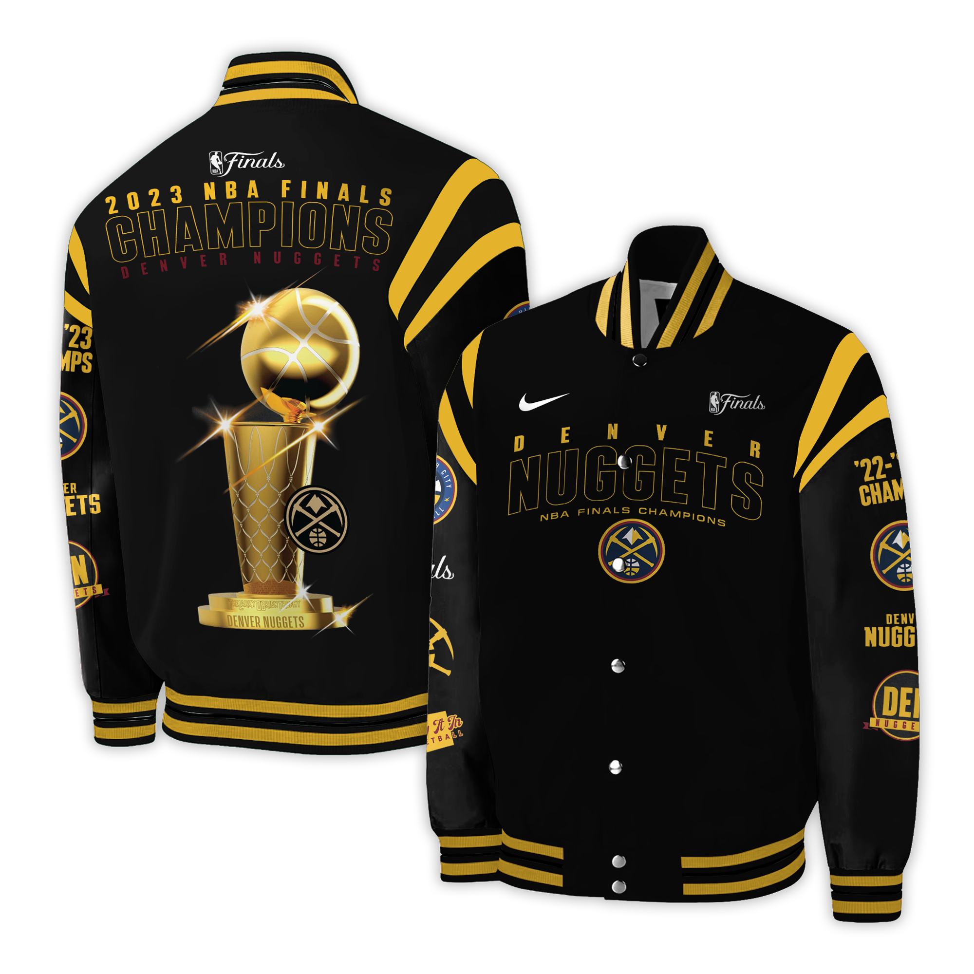 Denver Nuggets Branded 2023 NBA Finals Champions Hoodie - Famjoys Denver Nuggets Branded 2023 NBA Finals Champions Hoodie - Famjoys