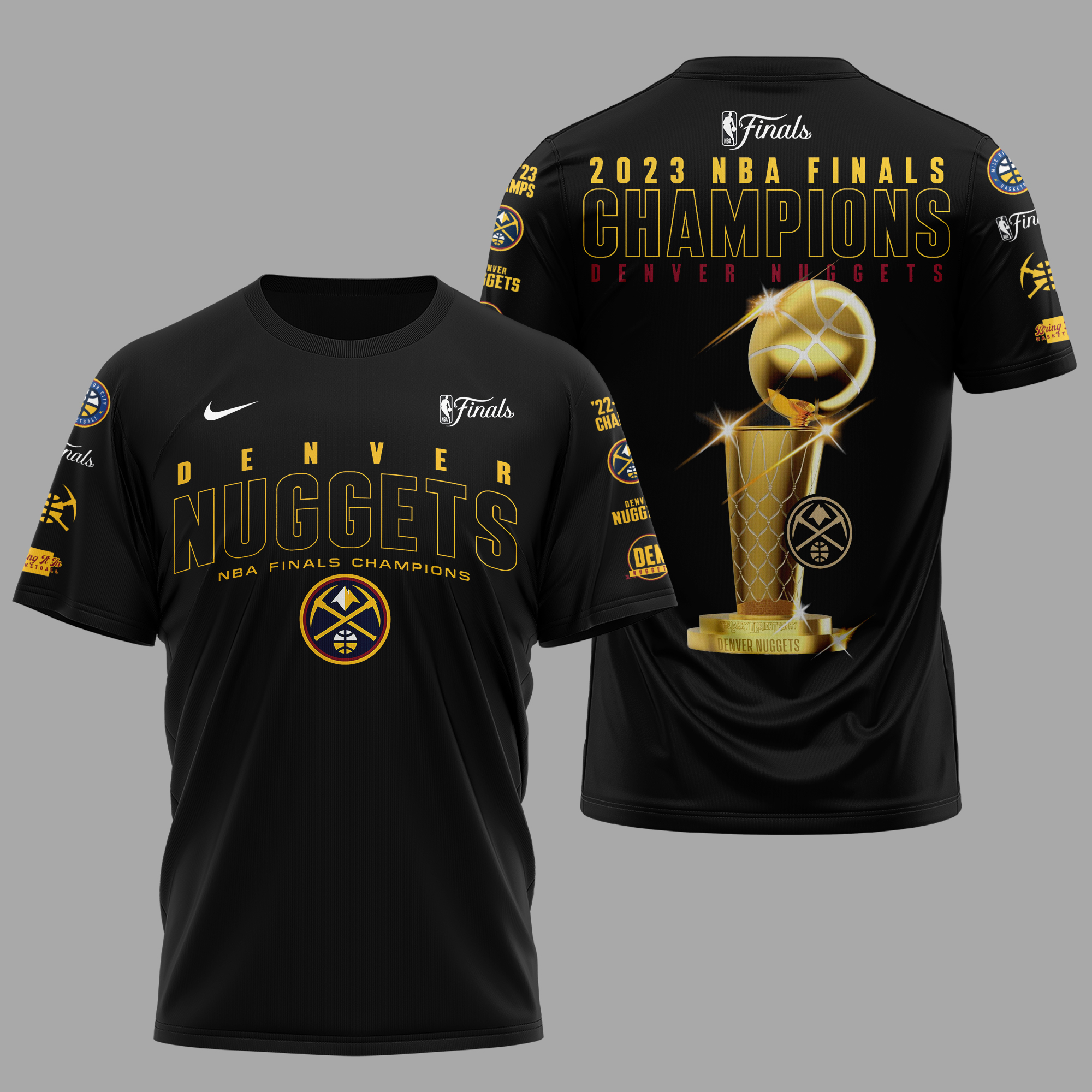 Denver Nuggets Branded 2023 NBA Finals Champions Hoodie - Famjoys Denver Nuggets Branded 2023 NBA Finals Champions Hoodie - Famjoys