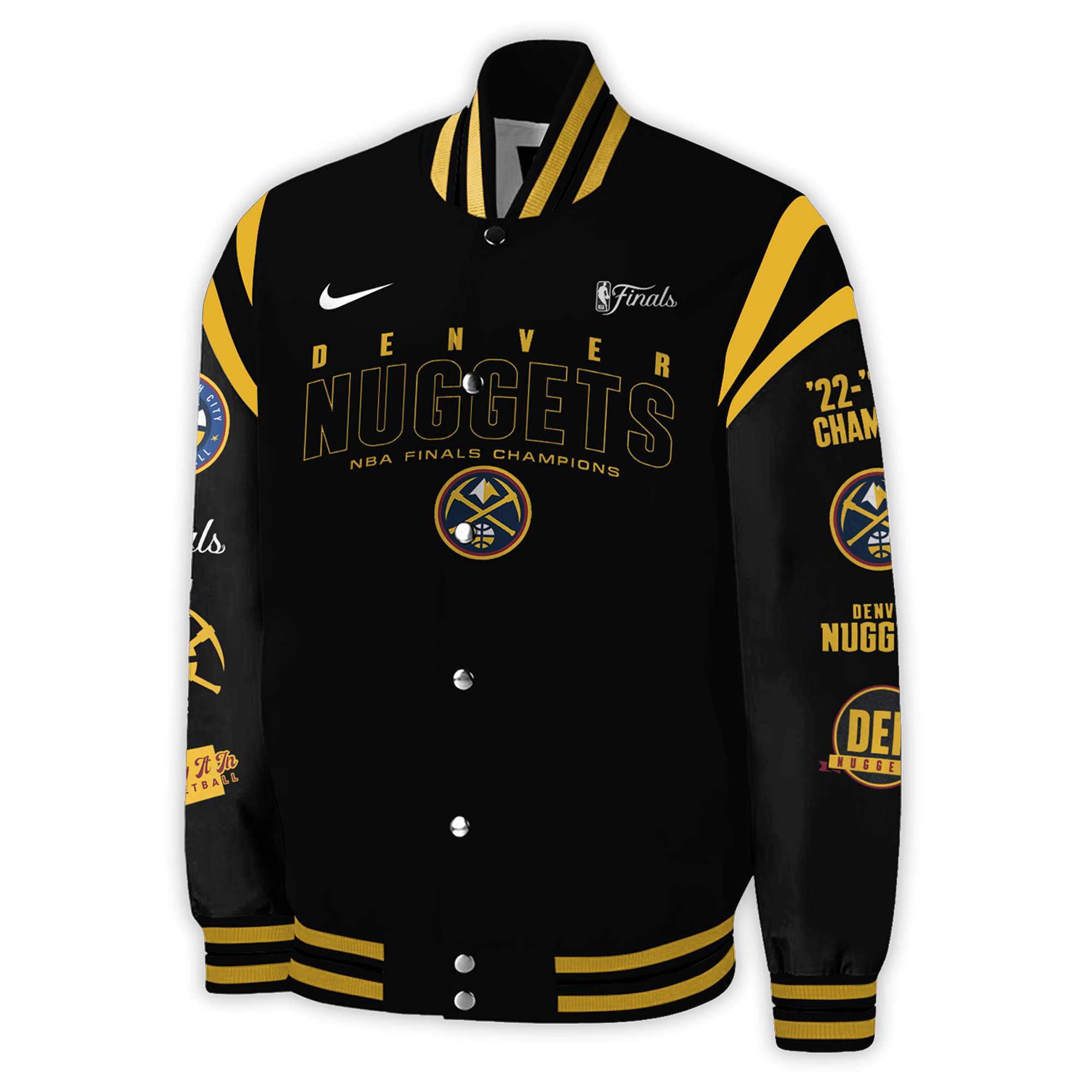 Denver Nuggets Branded 2023 NBA Finals Champions Hoodie - Famjoys Denver Nuggets Branded 2023 NBA Finals Champions Hoodie - Famjoys