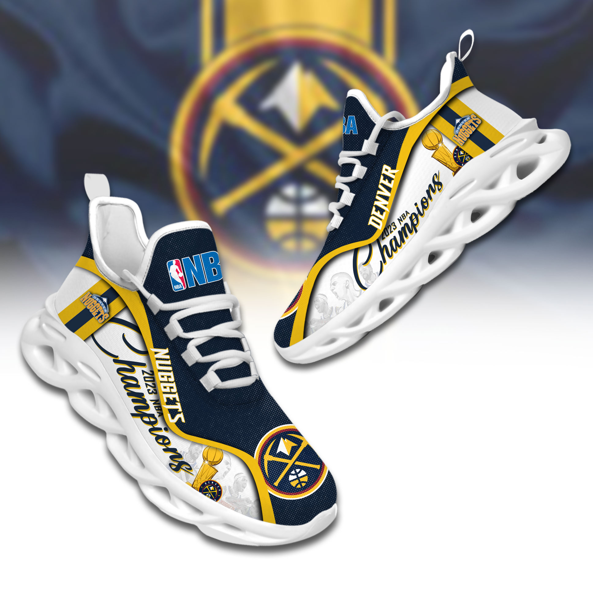Denver Nuggets Champions Shoes Limited - Famjoys Denver Nuggets Champions Shoes Limited - Famjoys