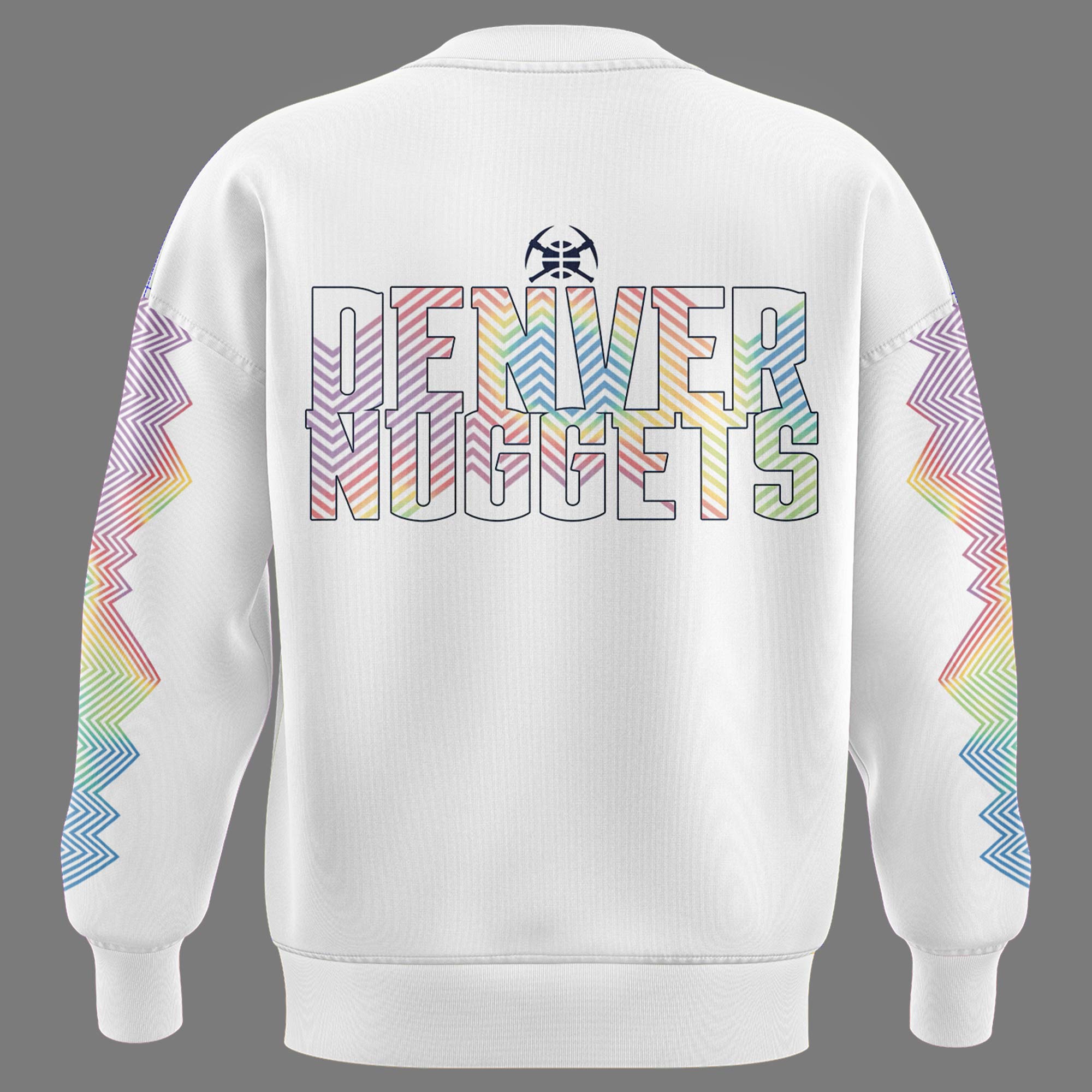 Denver Nuggets City Edition Swingman Sweater Shirt - Famjoys Denver Nuggets City Edition Swingman Sweater Shirt - Famjoys