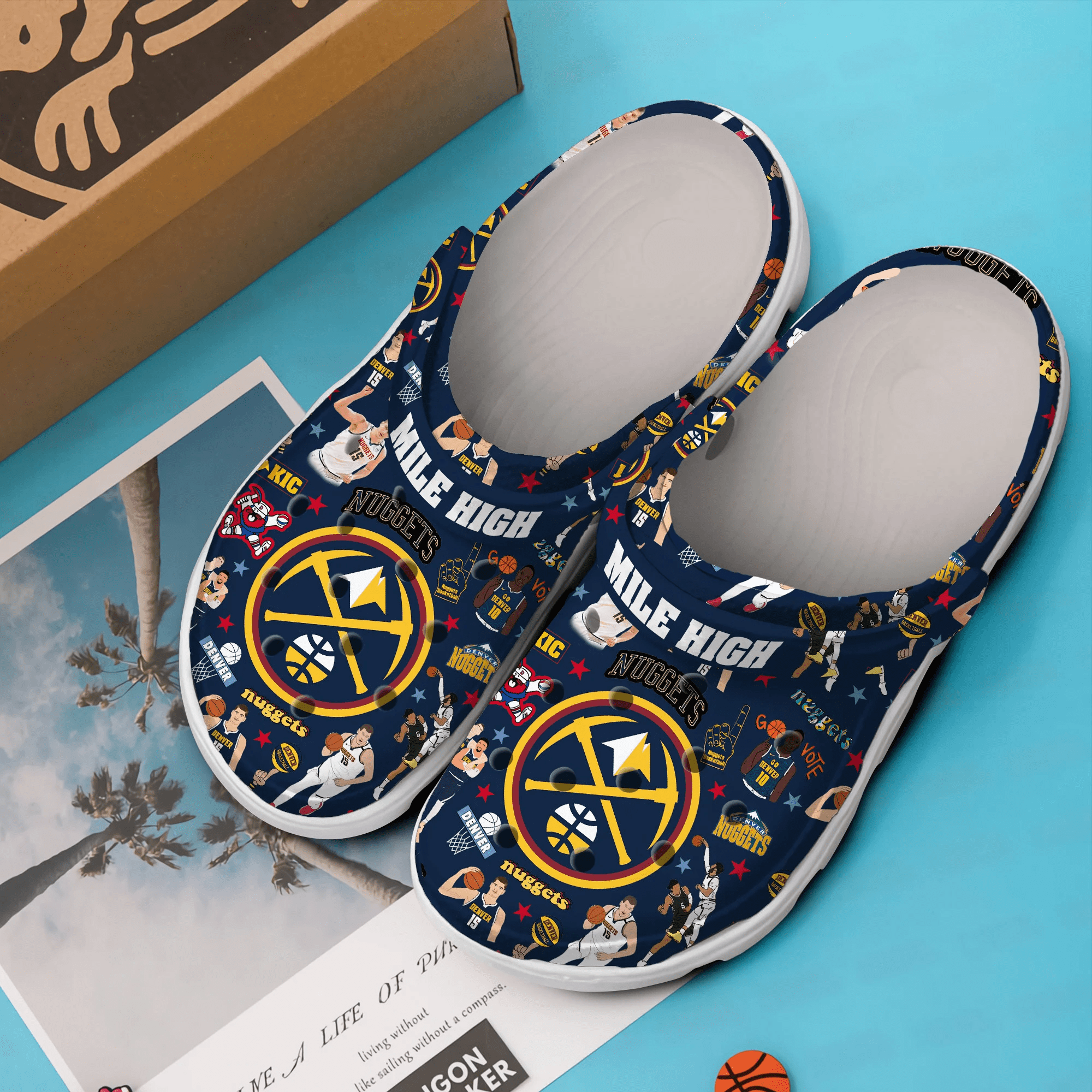 Denver Nuggets Clogs - Famjoys Denver Nuggets Clogs - Famjoys