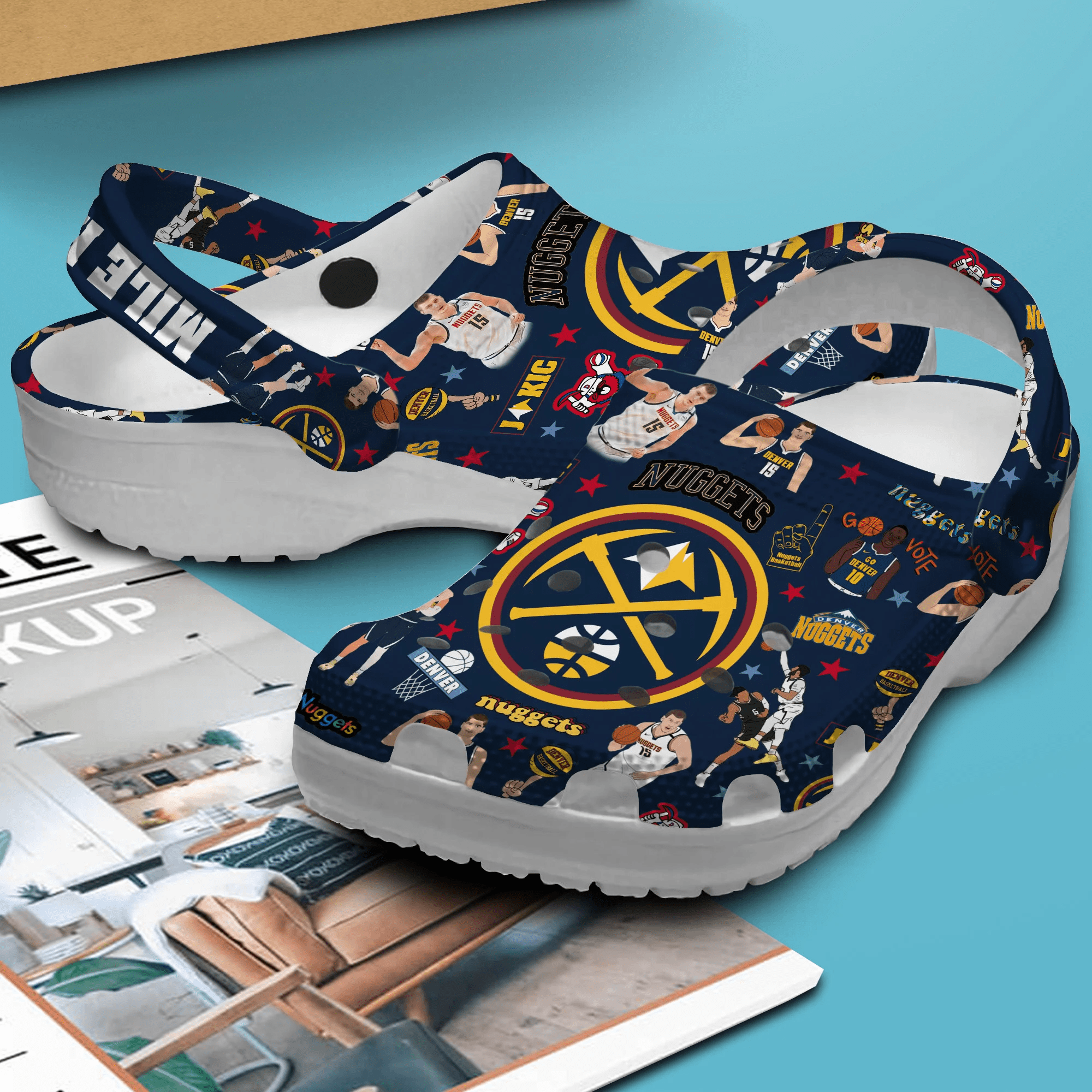 Denver Nuggets Clogs - Famjoys Denver Nuggets Clogs - Famjoys