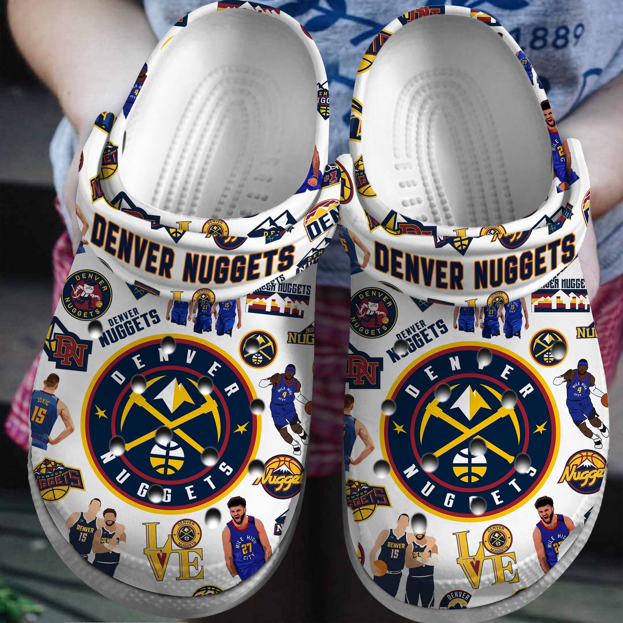 Denver Nuggets NBA 2023 Clogs2 - Famjoys Denver Nuggets NBA 2023 Clogs2 - Famjoys
