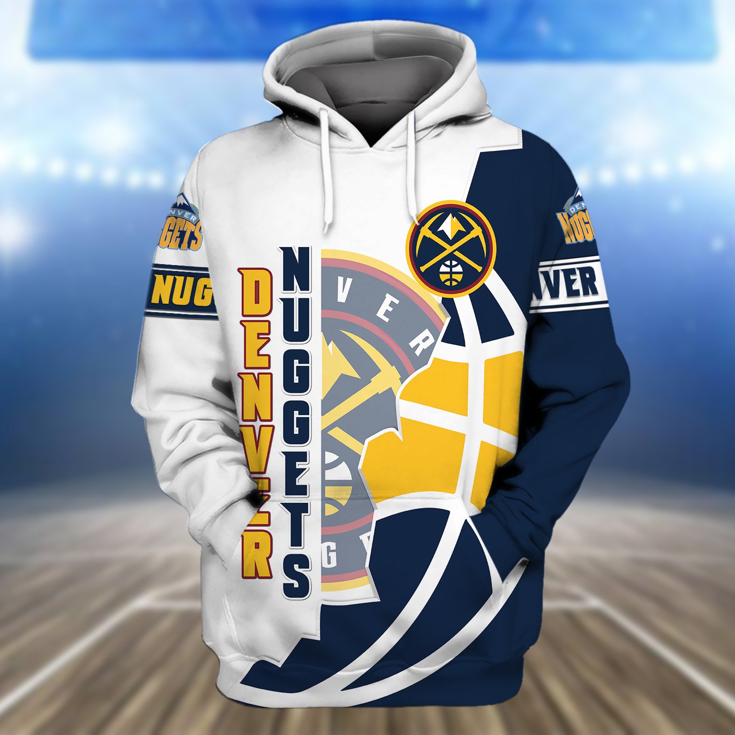 Denver Nuggets NBA 3D TShirt Hoodie Gift For Fan - Famjoys Denver Nuggets NBA 3D TShirt Hoodie Gift For Fan - Famjoys