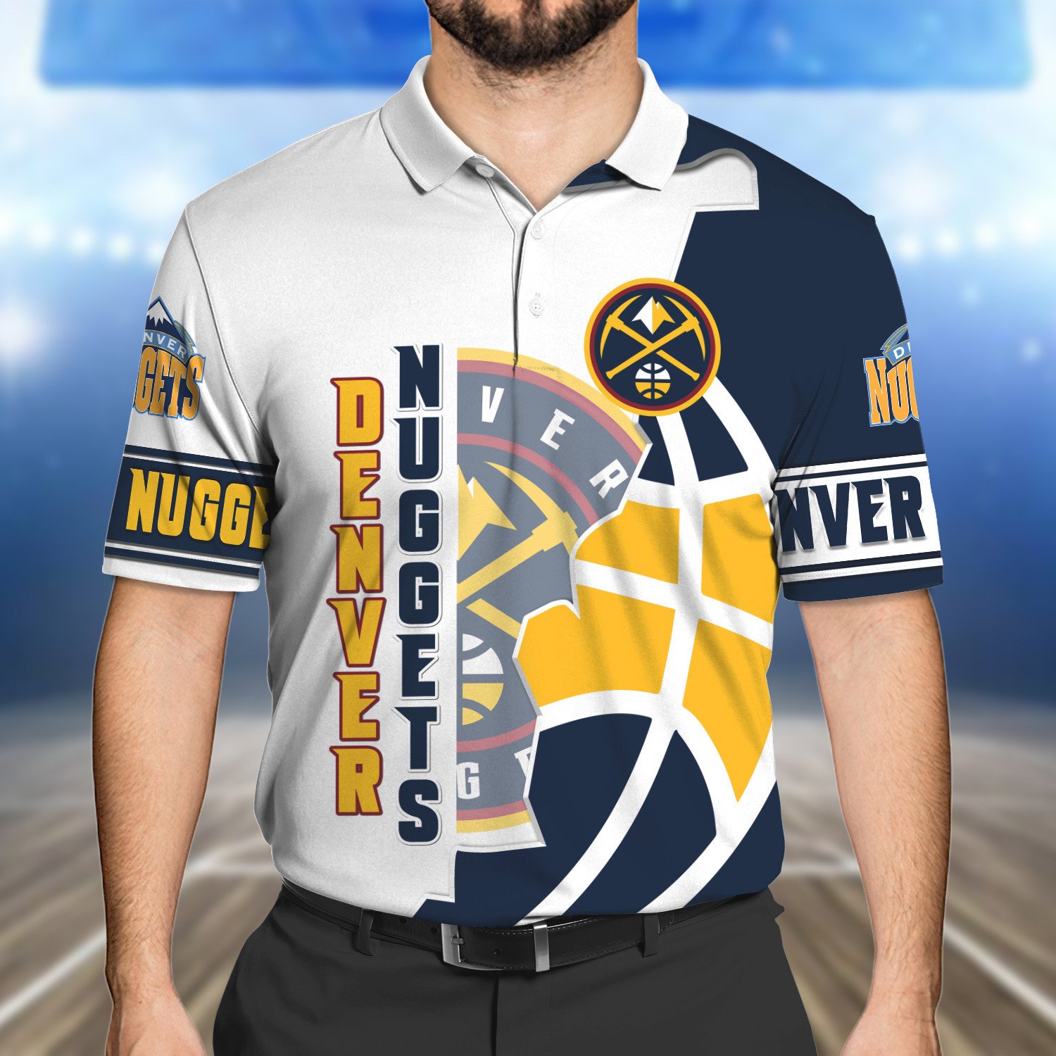 Denver Nuggets NBA 3D TShirt Hoodie Gift For Fan - Famjoys Denver Nuggets NBA 3D TShirt Hoodie Gift For Fan - Famjoys