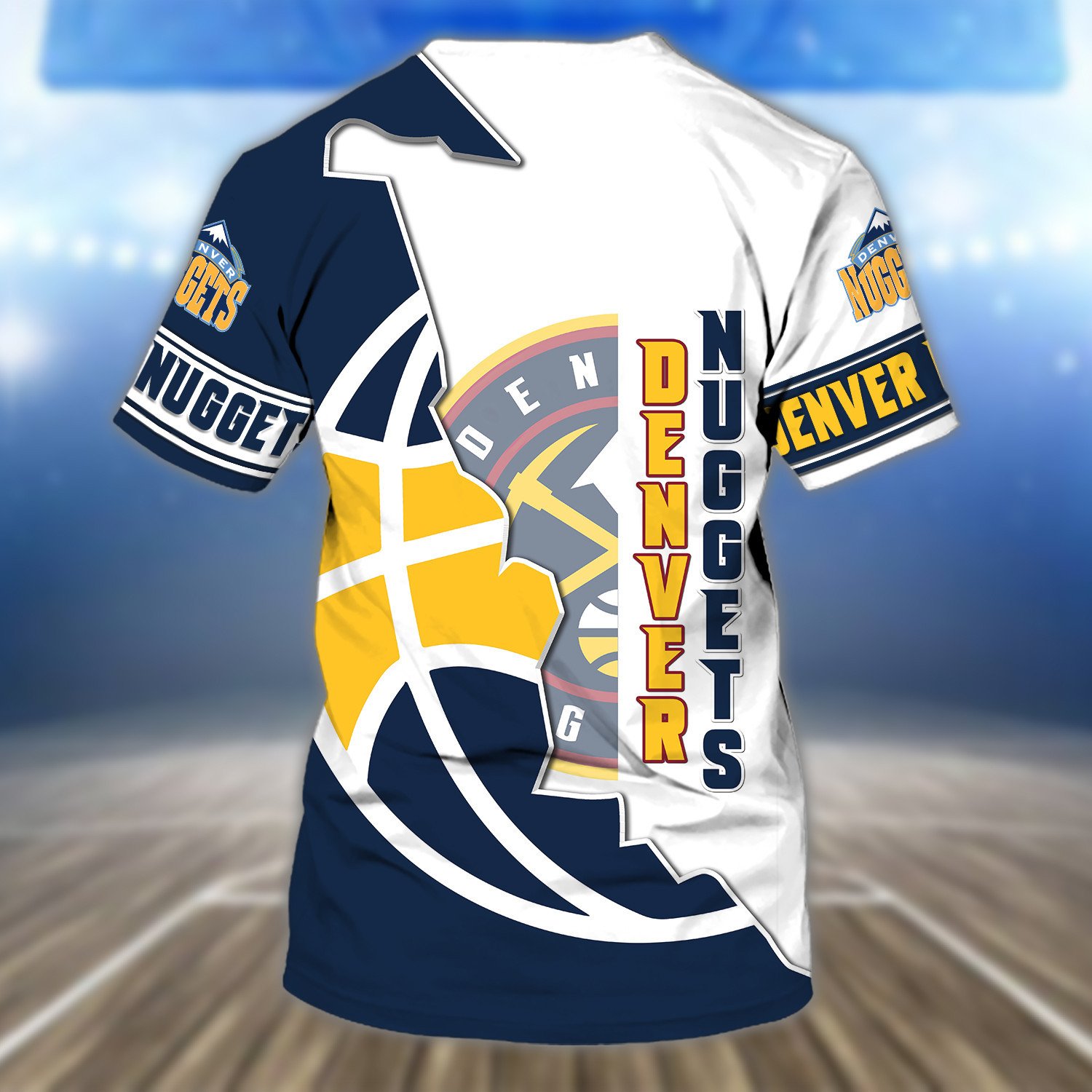Denver Nuggets NBA 3D TShirt Hoodie Gift For Fan - Famjoys Denver Nuggets NBA 3D TShirt Hoodie Gift For Fan - Famjoys