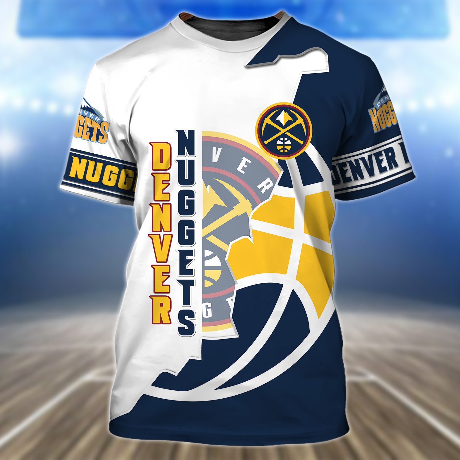 Denver Nuggets NBA 3D TShirt Hoodie Gift For Fan - Famjoys Denver Nuggets NBA 3D TShirt Hoodie Gift For Fan - Famjoys