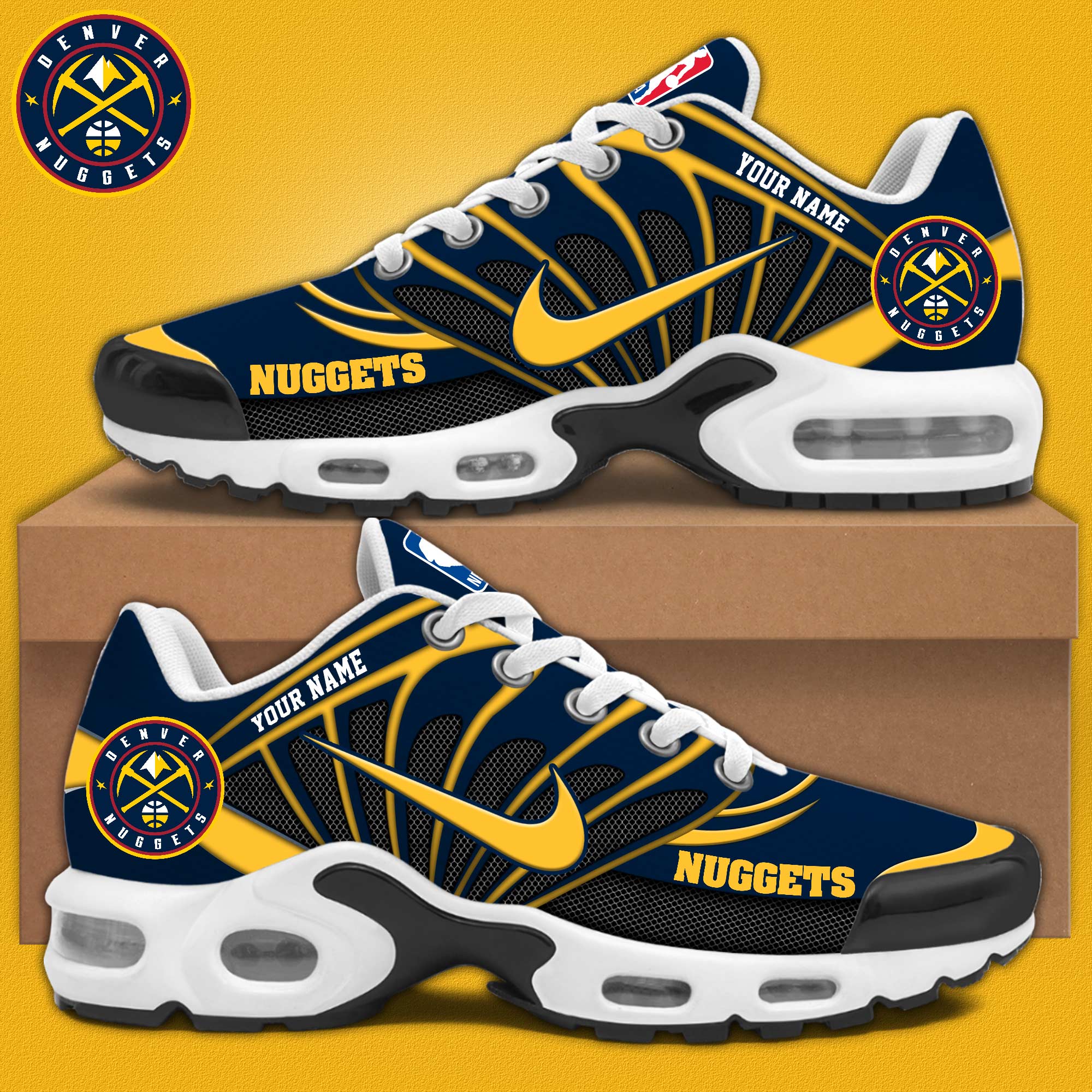 Denver Nuggets Shoes - Famjoys Denver Nuggets Shoes - Famjoys