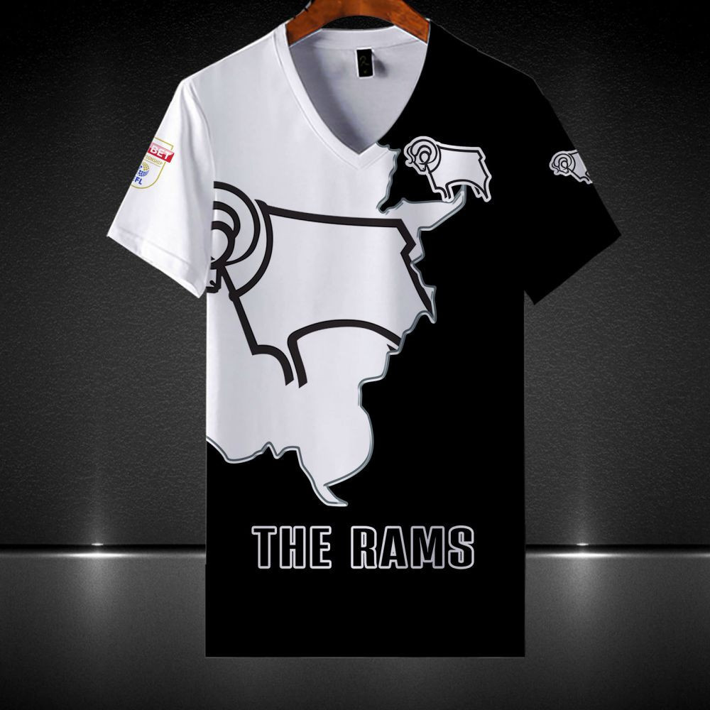 Derby County All Over Print Caftan8638 - Famjoys Derby County All Over Print Caftan8638 - Famjoys
