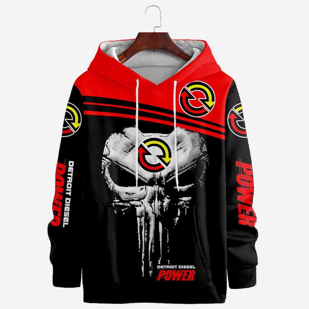 Detroit Diesel Power Hoodie, T-Shirt, Polo Shirt, Hawaiian Shirt, Collared Shirt, Zip Hoodie, Bomber Jacket,  3D All Over Print Clothing Store 
